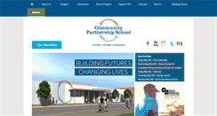 Desktop Screenshot of communitypartnershipschool.org